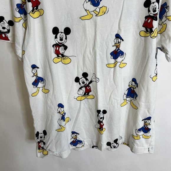 Uniqlo Disney Womens T Shirt Mickey Mouse Donald Duck Crew Neck Short Sleeve Tee - Picture 4 of 9